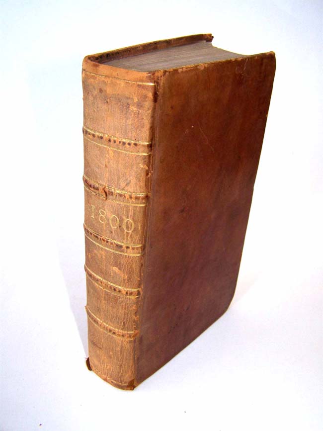 A Rare Full Leather Bound Copy of the Annual Register for England, Scotland, Ireland and America for the year 1800.